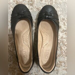 SOUL Naturalizer Gift Black Ballet Dress Flats 7.5
